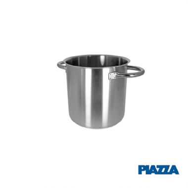 義大利PIAZZA 不鏽鋼雙耳湯鍋 24 X 24CM 