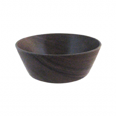 美耐皿灰木紋沙拉碗