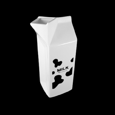 創意牛奶瓶-圖案