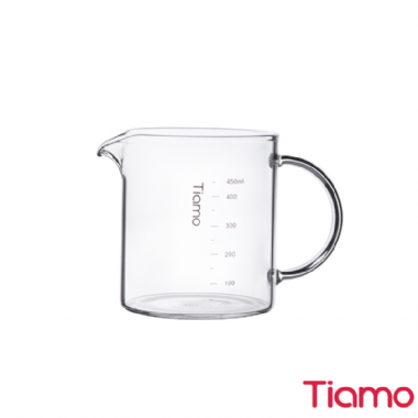 Tiamo 玻璃咖啡下壺 450ml(厚款)