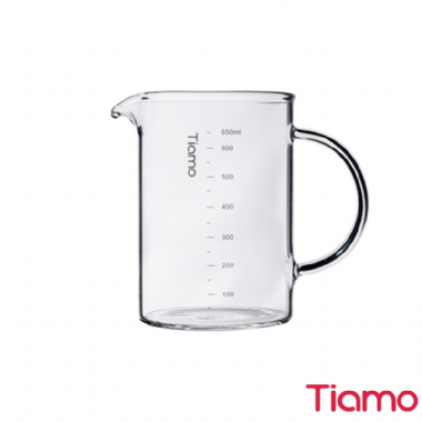 Tiamo 玻璃咖啡下壺 650ml(厚款)