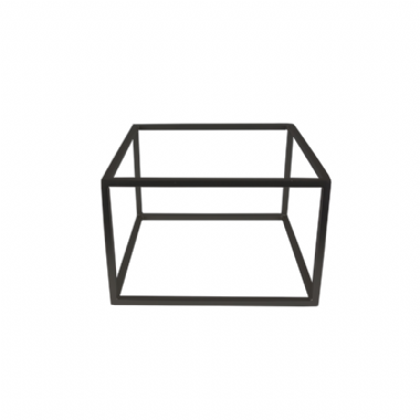 Cube 立方體皿架(黑) 20*20*H13cm