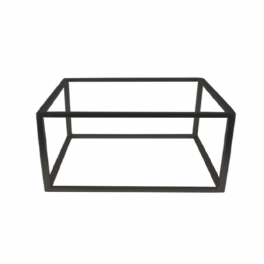 Cube 立方體皿架(黑) 30*30*H13cm