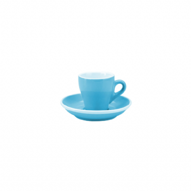 17號濃縮咖啡杯盤組 水藍 90cc