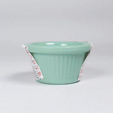 3.3"線條沾醬杯 海棠綠 85*45mm