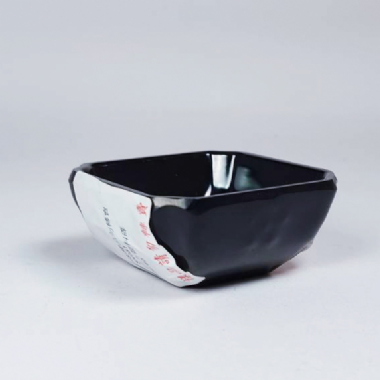 四方醬料碟 黑 75*33mm