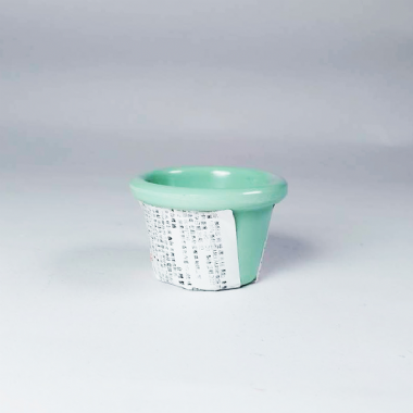 2.3"沾醬杯 海棠綠 62*40mm