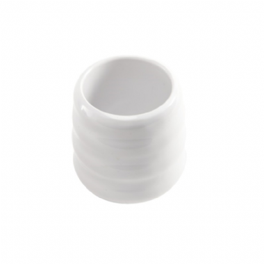 京饌 橫紋水杯 白 6*8cm