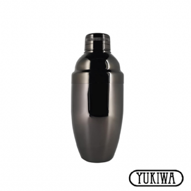 YUKIWA 三件式雪克杯 A Size 500ml-黑色