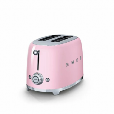 義大利SMEG兩片式烤麵包機-粉紅色